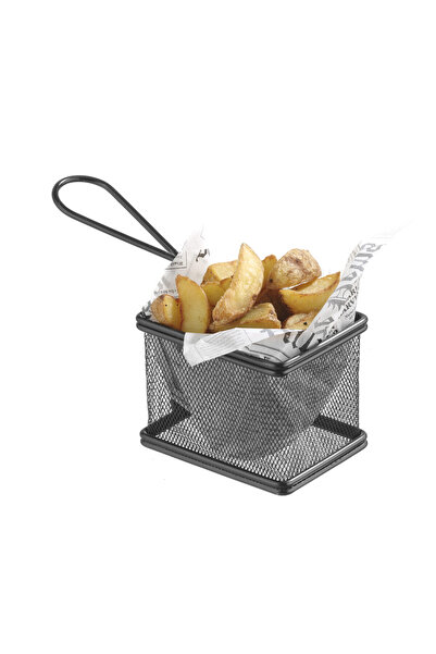 HENDI Cos servire tip mini-fry, pentru servire snacks , cartofi prajiti, inox...