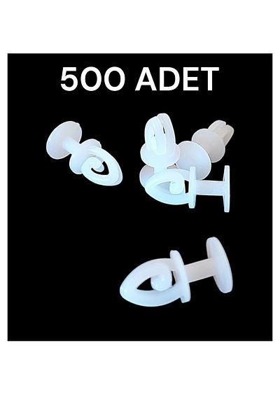Hrplast Snap Curtain Button Cornice Button \ Curtain Roulette 500 Pieces