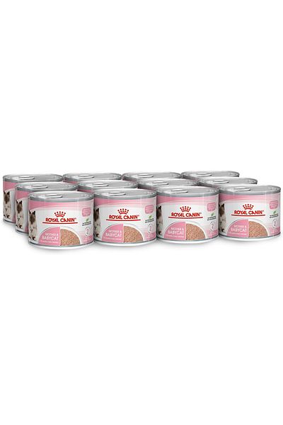 Royal Canin Royal Canin Mother & Babycat Wet Cat Food - 195g *12 Cans
