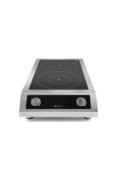 HENDI Professional induction hob, Hendi Profi Line, model 7000 D, power 2x3500 W, digital control, c