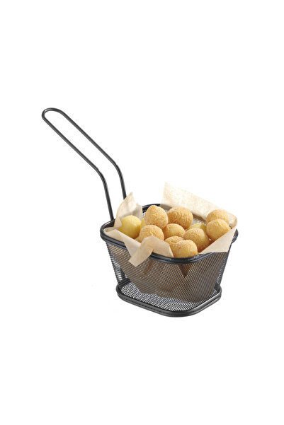 HENDI Cos servire tip mini-fry, pentru servire snacks , cartofi prajiti, inox...
