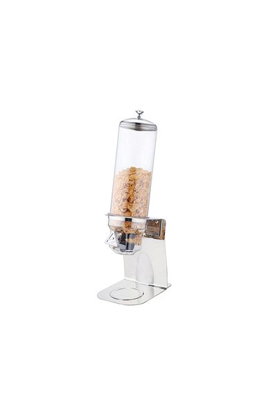 HENDI Hendi multidispenser, 3.5 liter capacity, stainless steel, transparent plastic container, cap