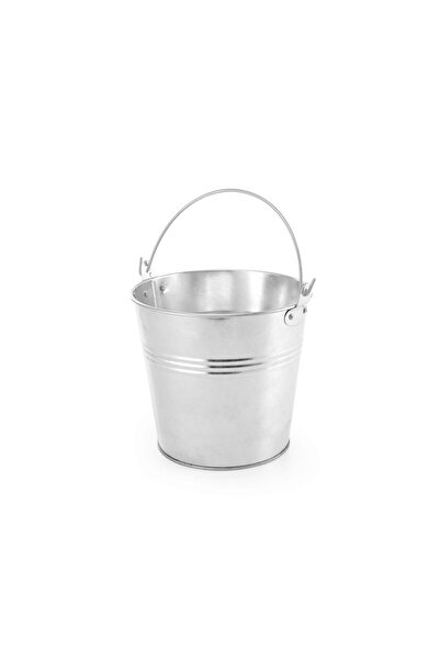 HENDI Cos servire aperitive rustic, tip galeata, Hendi, otel galvanizat, 120x...