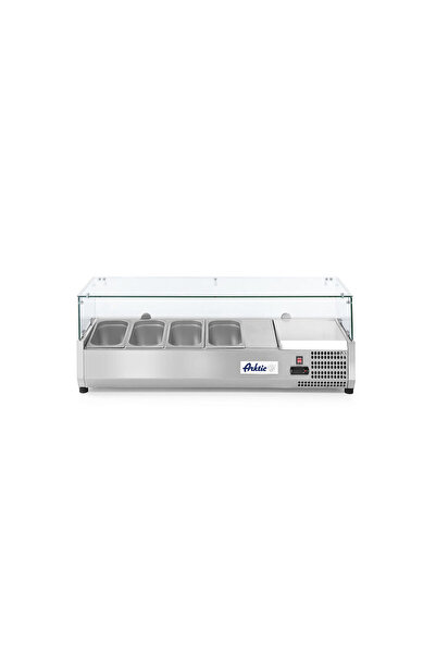 HENDI Vitrina prezentare Hendi, interval temp. -2/8?C, 180W, corp inox, ARKTI...