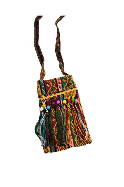 İkbal Karadeniz Yöresel Keşan telefon omuz çantası