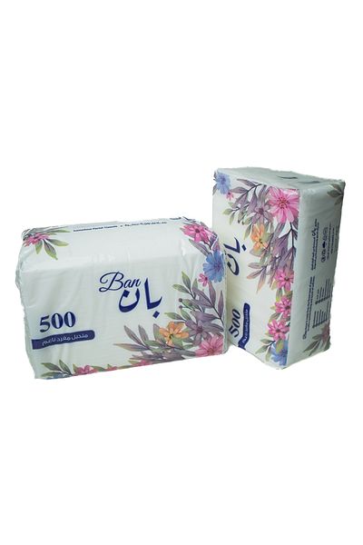 Ban Facial Tissues pack of 10 boxes, 500 Sheets