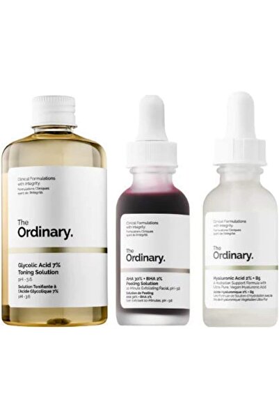 The Ordinary 3 Bottles Face Serum Set