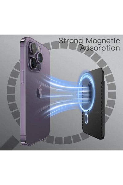 Aksesuar Kasabası Silicone Magsafe Wallet (Card Holder) Compatible with iPhone All Models