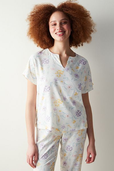 Penti Spring Dream White Tričko Pyžamový Top