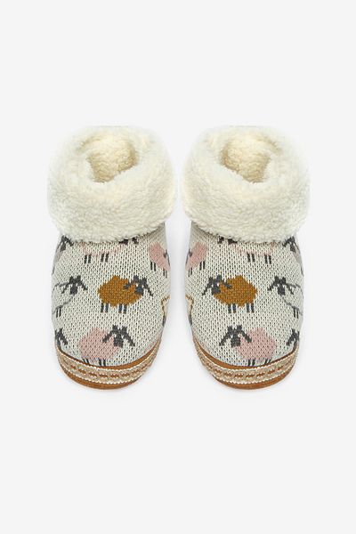 Penti Tricot Soft White Home Boots