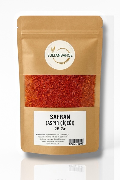 sultanbahçe Safran ( Yerli Safran) - 25 Gr. -Aspir Çiçeği