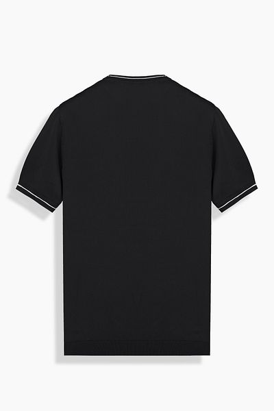 Sarar INTERVIEW TRICOT BICICLETA GOL T-SHIRT NEGRU