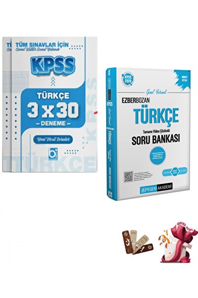 Pegem Akademi Yayıncılık Pegem 2026 KPSS Lisans Ezberbozan Türkçe Tamamı Vide...