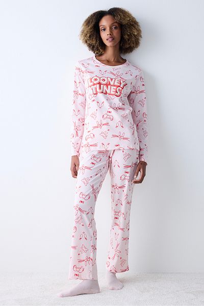 Penti Pyjama-Set „Happy Friends“ aus Baumwolle