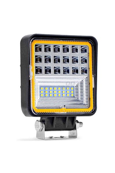 OEM Off-Road LED projector, ATV, signaling function, 3360 lm, voltage 9-36V, dimensions 110 x 110 mm