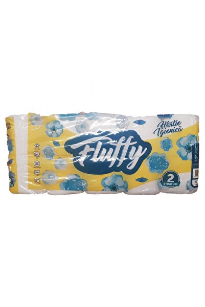 Cesiro Hârtie igienică parfumată albă, pufoasă, 2 straturi, 10 role