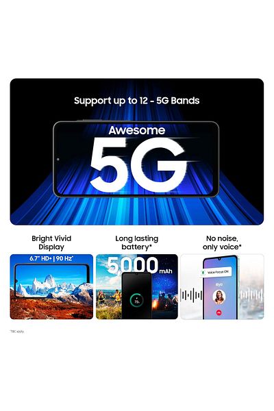 Samsung Galaxy A06 5g (BLACK, 4GB RAM, 128GB STORAGE)