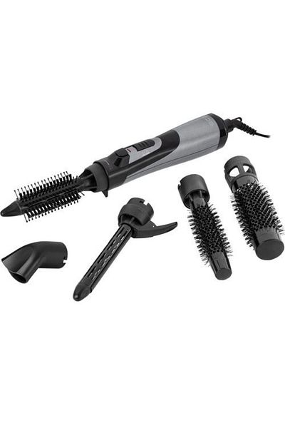 ECG Hot Air Curling Brush HK 1050, 1000 W, 5 Accessories