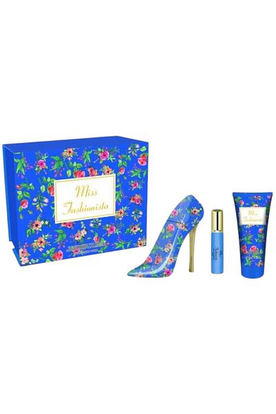 tiverton MISS FASHIONISTA BLUE, Set EDP 100 ml + 15 ml + body lotion 100 ml, women