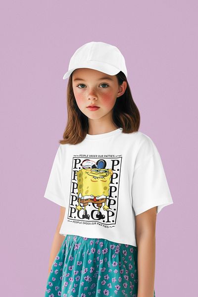 SEVBANO Printed Unisex Cartoon Children's Baby T-Shirt