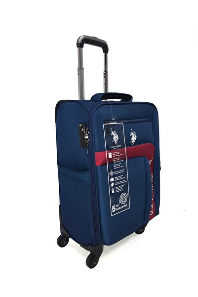 U.S. Polo Assn. Kabin Boy Kumaş Lacivert Valiz Set Plvlz21266c