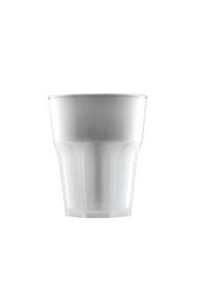 Cesiro Reusable Rox Cup, 300 Cc, Pp, Frost Transparent, 8 Pcs/set