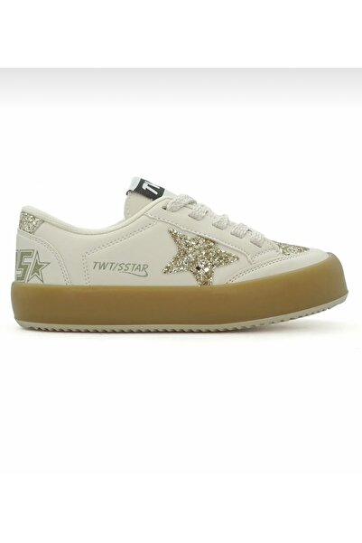 Brs Kız Çocuk Cırtlı Bağcıklı Sneaker Spor Ayakkabı