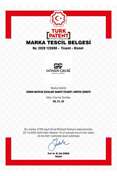 GÖNEN ÇELİK Paslanmaz Çelik Krom Şiş 1 Adet 8 mm Kare 60 cm Boy