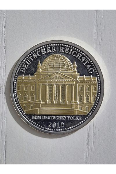 Edi Antik Germany Reichstag Themed Commemorative Medal. The Original Period