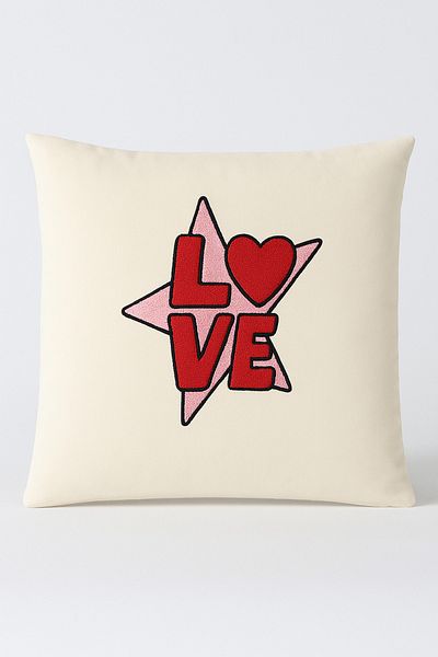 Rell Home Handmade Punch Embroidered Throw Pillow Cover |   Bohemian |   Patterned |