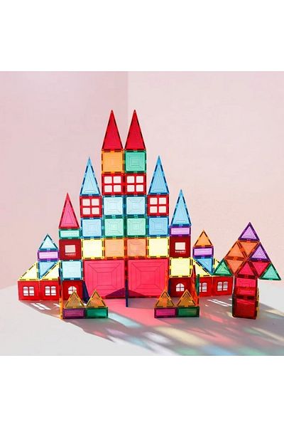 Little Cloud Magnetic Building Blocks - 120 Pieces