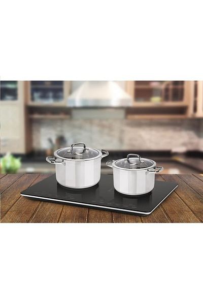 ECG Induction Hob Iv 2920 Slim, 2900w, Digital Control, 2 Cooking Zones