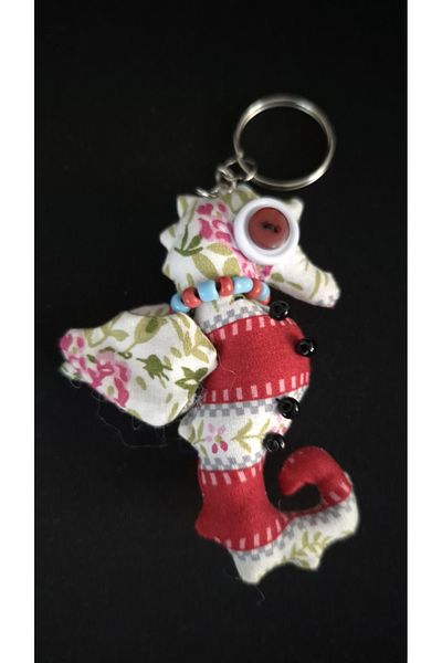 Land of Souvenir Handcrafted Fabric Woven Keychain