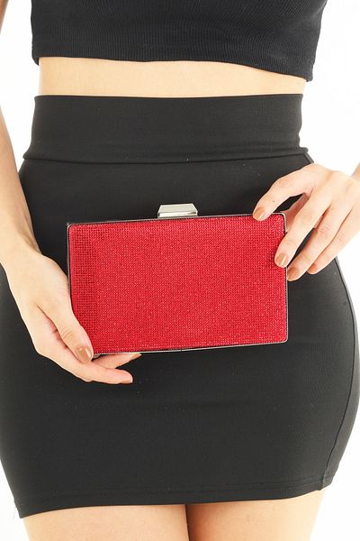 By EDUU STONED EVENING BAG
