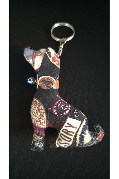 Land of Souvenir Handcrafted Fabric Woven Keychain