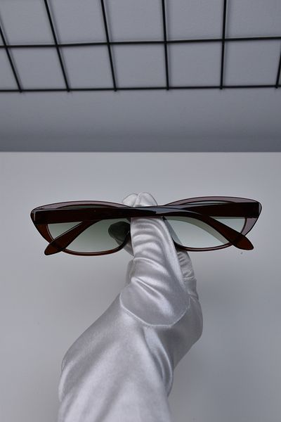LOOKUP NEW 50-19-142 Ekartman Unisex Women Men Uv400 Protected Bone Cat Eye Sunglasses