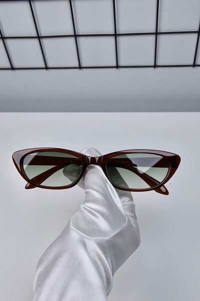 LOOKUP NEW 50-19-142 Ekartman Unisex Women Men Uv400 Protected Bone Cat Eye Sunglasses