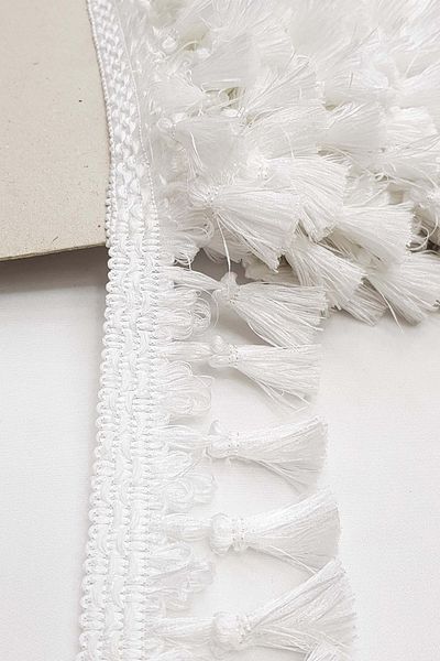 Fiyonks Atölye Fringe Tassel with Knob, Curtain Tassel, Truck Tassel, Truck Tassel, 1 Meter