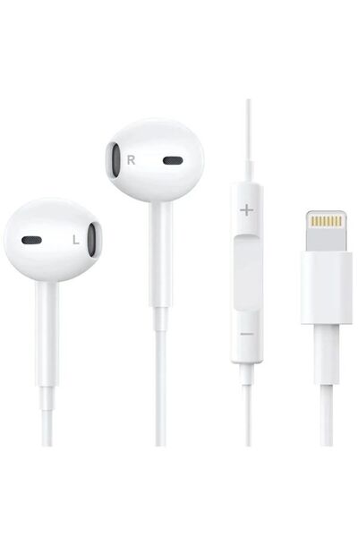 Nanopro İphone Kablolu Kulaklık 7/8/8plus/x/xr/xs/xsmax/11/12/13/14 Pro Max Uyumlu Mikrofonlu Kulaklık