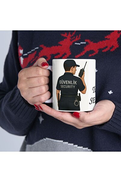 sıradışıhediyem kişiye özel güvenlik kupa bardak arkadaşa hediye doğum günü h...