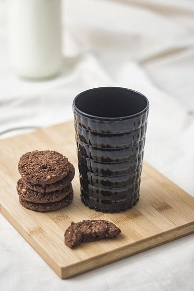 HSDemirci Allegra Black Acrylic Glass Set of 6 |   400ml |   Water, Soft Drink |   Not Glass |   Break Resistant