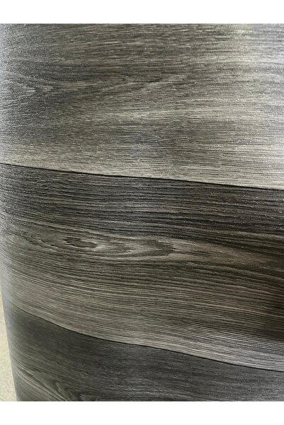 AKSEREN PVC Yer Kaplaması parke desen siyah renk kalın zemin muşambası en 2 m...