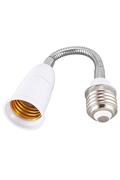 nelerbulurum ESNEK METAL BÜKÜLEBİLİR UZATMA E27 DUY