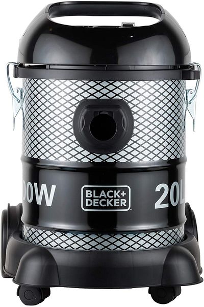 Black&Decker Barrel/Drum Vacuum Cleaner, 2000W, 20L Large Capacity Blower Function Multiple Accessories BV2000-B5