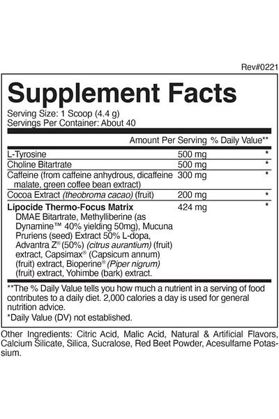 EVOGEN Lipocide Ir Sour Watermelon Powder With L-carnitine