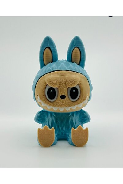 Kaptan Mavi لعبة مجسمة ثلاثية الأبعاد من لابوبو 10 سم