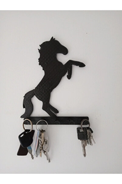 İN3DEX Duvar Tipi At Figürlü Anahtarlık Askısı: Evine Şıklık Kat, Anahtarlarını Düzenle!