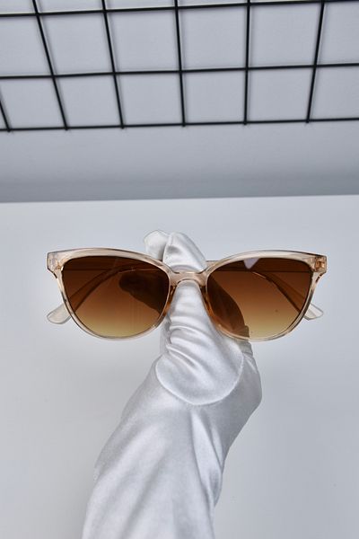 LOOKUP NEW 56-16-145 Ekartman Unisex Women Men Uv400 Protected Bone Cat Eye Sunglasses