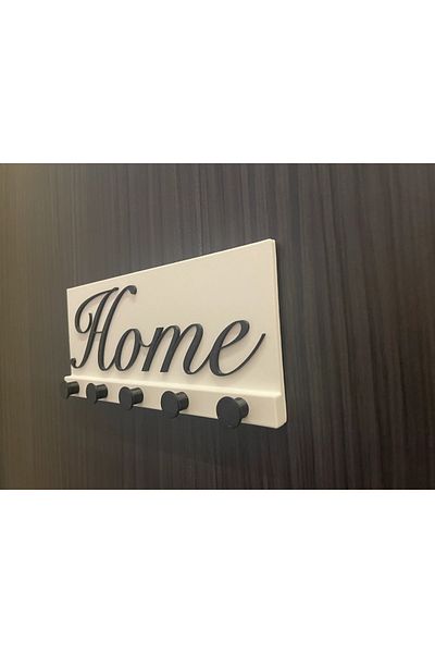 Atsu 3D Home Written Key Holder / Decor / 10X15 cm