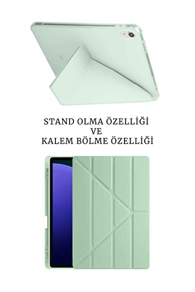 Fuchsia iPad A16 11. ve 10. Nesil ile Uyumlu A3355 A2757 Premium 3’lü Tablet Aksesuar Seti